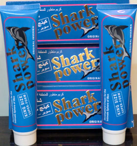 کرم 2عددي شارک پاور آبي